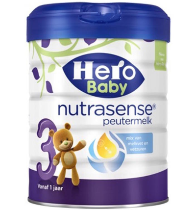 【荷兰DOD】Hero Baby 荷兰白金版 3段婴幼儿配方营养奶粉 700g（适合1岁以上）