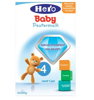 【荷兰DOD】Hero Baby 美素4段婴幼儿配方奶粉 700g（适合1-2岁）