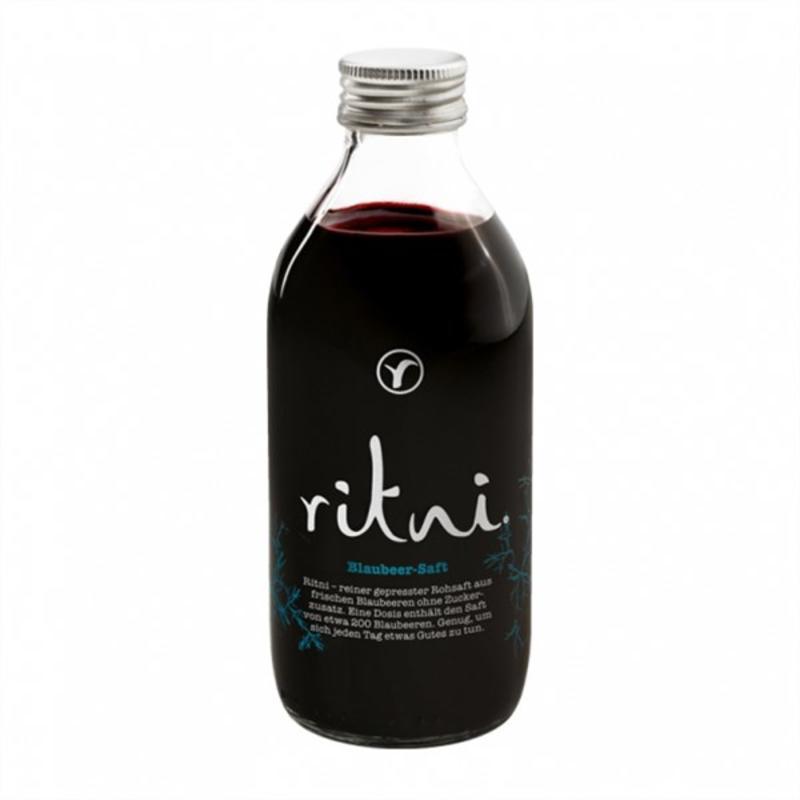 【德国BA】ritni 挪威野生蓝莓汁 260ml 富含花青素