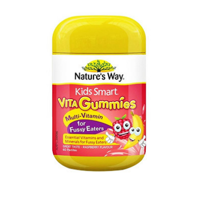 【澳洲RY药房】Nature's Way 佳思敏 复合维生素儿童软糖 60粒（改善偏食挑食）