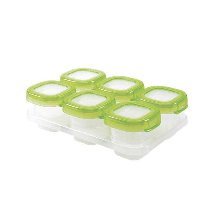 【美国Babyhaven】OXO Tot 奥秀 婴儿方块冷冻储存容器 2盎司 绿色