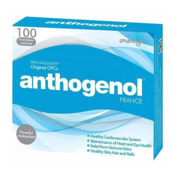 【澳洲CD药房】【包邮】Anthogenol 美容高抗氧化祛纹抗衰老胶囊 100粒（月光宝盒）