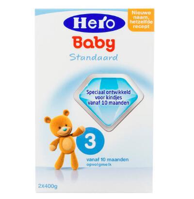 【荷兰DOD】Hero Baby 婴儿配方奶粉3段 800g (10个月以上) 