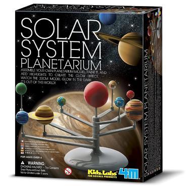 【美国Babyhaven】4M 夜光太阳系行星仪模型玩具 天文科学太空星球 套装 5岁+