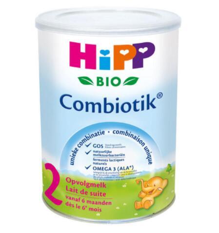 【德国BA】Hipp 荷兰版喜宝 有机益生菌婴儿奶粉标准2段（适合6+个月以上婴幼儿）900g
