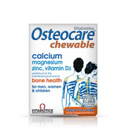Vitabiotics Osteocare 咀嚼钙片 30片