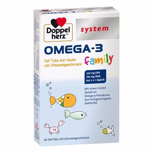 德国双心Omega-3软片 - 即食无鱼味
