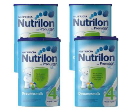Nutrilon 牛栏 婴幼儿标准配方奶粉4段（适合1岁以上儿童）4罐装 4x800g 