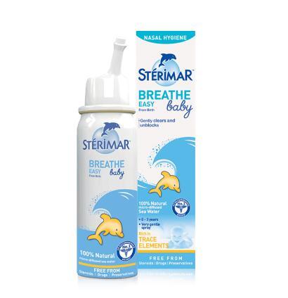 Sterimar 施地瑞玛 小海豚婴幼儿鼻腔护理喷雾 50ml（0-3岁幼儿）