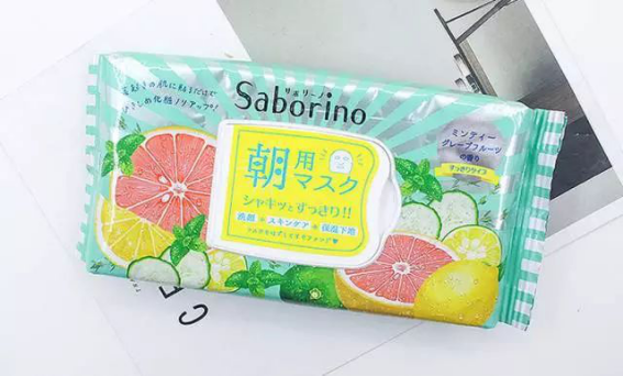 日本Saborino早安面膜