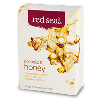 【新西兰PD】【凑单品】Red Seal 红印 蜂胶&蜂蜜香皂 100g