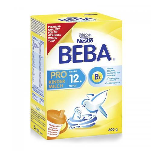 德国直邮 NestleBeba雀巢贝巴 BEBAPRO系列成长型儿童奶粉 1+段600g