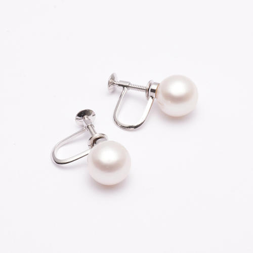 【松屋百货】【珍珠8折起】Maria 阿古屋海水珍珠耳环单个 9mm
