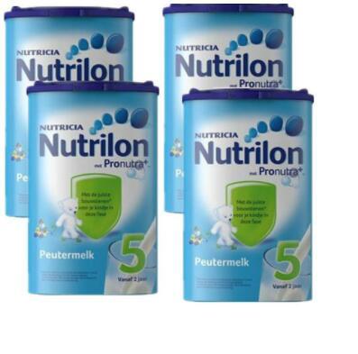 【荷兰DOD】Nutrilon 牛栏 婴幼儿5段成长配方奶粉 4罐装 4x800g 