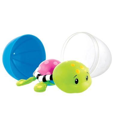 【美国Babyhaven】【无门槛立减2美金】Sassy 澡盆中的乌龟喷水洗澡玩具 绿色