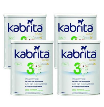 【荷兰DOD】【限量补货】Kabrita 佳贝艾特 金装羊奶粉 3段（适合12个月以上）800g 4罐组合装