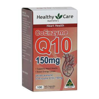 【澳洲CD药房】Healthy Care Q10胶囊150mg 100粒（保护心脏健康）