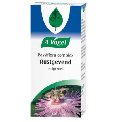 【荷兰DOD】A.Vogel 天然西番莲复合营养片 200片（舒缓神经和压力）