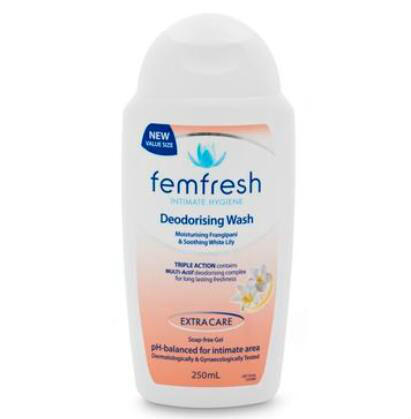 【澳洲PO药房】Femfresh 女性私处洗护液 三倍功效 250ml (温和清新/去除异味/孕妇适用）