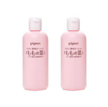【海豚村】Pigeon 贝亲 婴儿润肤系列 液体爽身粉桃子水痱子水 2200ml/瓶
