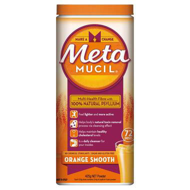 【澳洲PO药房】Metamucil 美达施 天然橙味膳食纤维粉 425g