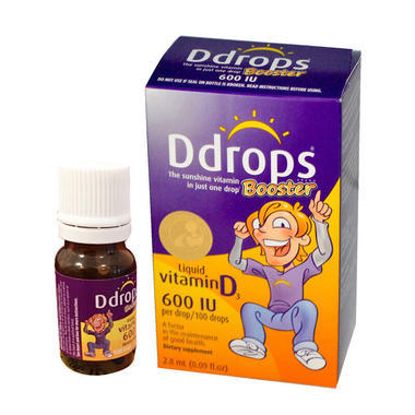 【5件9折】Ddrops Booster加强型维生素D3滴剂 600IU 100/滴 2.8ML(1岁以上) （用码BHD）
