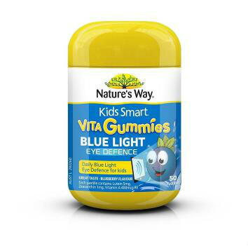 【澳洲CD药房】Nature's Way 儿童蓝莓抗氧化蓝光护眼软糖 50粒