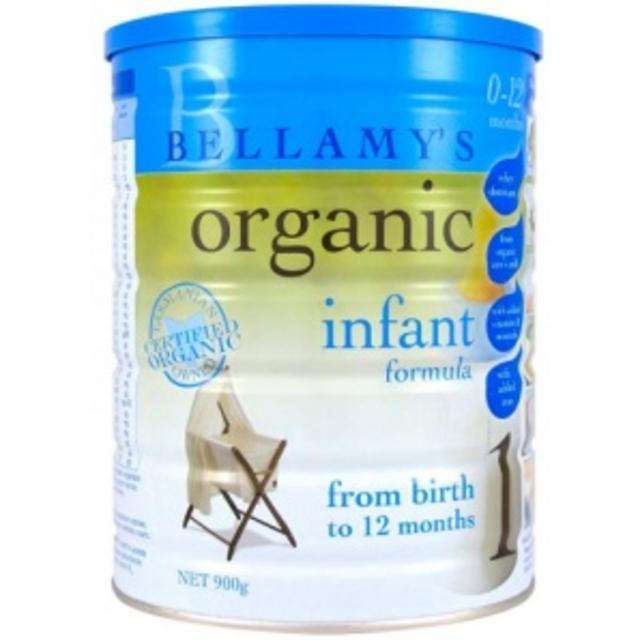 【Amcal澳洲药房】Bellamy's 贝拉米 有机婴幼儿配方奶粉 1段（0-12个月）900g