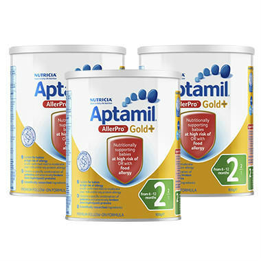 【3罐包邮装】Aptamil 爱他美深度水解抗过敏奶粉2段 900g