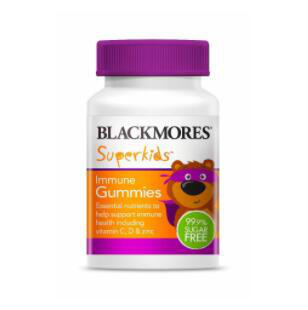 【澳洲CD药房】Blackmores Superkids 儿童提高免疫力软糖 60粒（不含人工色素/甜味剂）