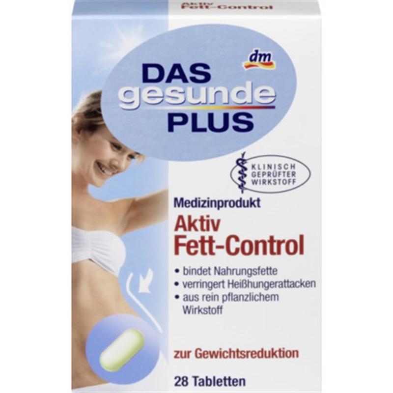 【德国BA】DAS gesunde PLUS仙人掌叶片左旋控制腰腹脂肪免运动28片 膳食脂肪