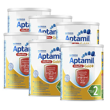 【6罐包邮装】Aptamil 爱他美深度水解抗过敏奶粉2段 900g6
