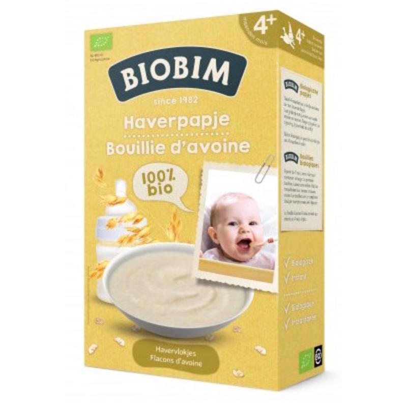 【荷兰DOD】Biobim 婴儿有机燕麦糊 米糊米粉（适合4个月以上婴幼儿）