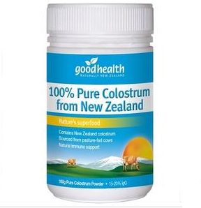 【新西兰PD】 GoodHealth 好健康 纯牛初乳粉 100g（增强抵抗力）