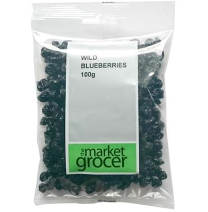 【澳洲PO药房】The Market Grocer 蓝莓干 100g