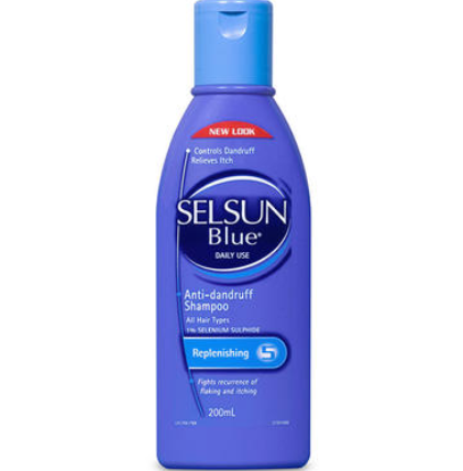 【澳洲PO药房】Selsun Blue 去屑保湿洗发露 200ml