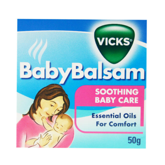 【澳洲CD药房】Vicks 婴幼儿植物舒缓膏 通鼻 缓解鼻塞 50g（3个月以上）