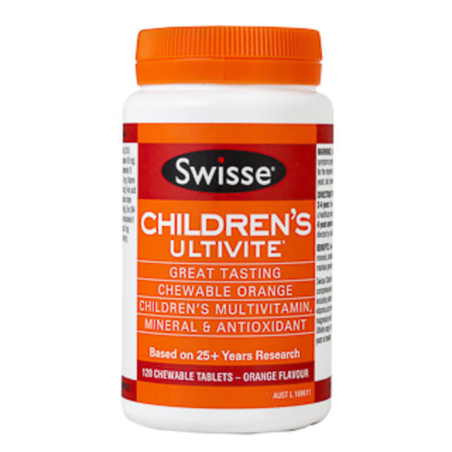 Swisse 儿童复合维生素+矿物质咀嚼片120片 有效期至2018.11
