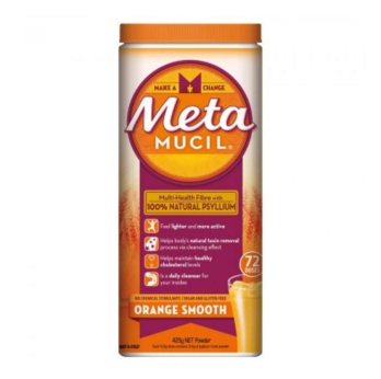 【澳洲CD药房】Metamucil 美达施 天然橙味膳食纤维粉 425g（通便降胆固醇）