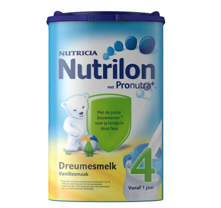 Nutrilon牛栏/诺优能婴幼儿标准配方奶粉4段（香草味）800g活动价：€17.79 （约￥143.27）