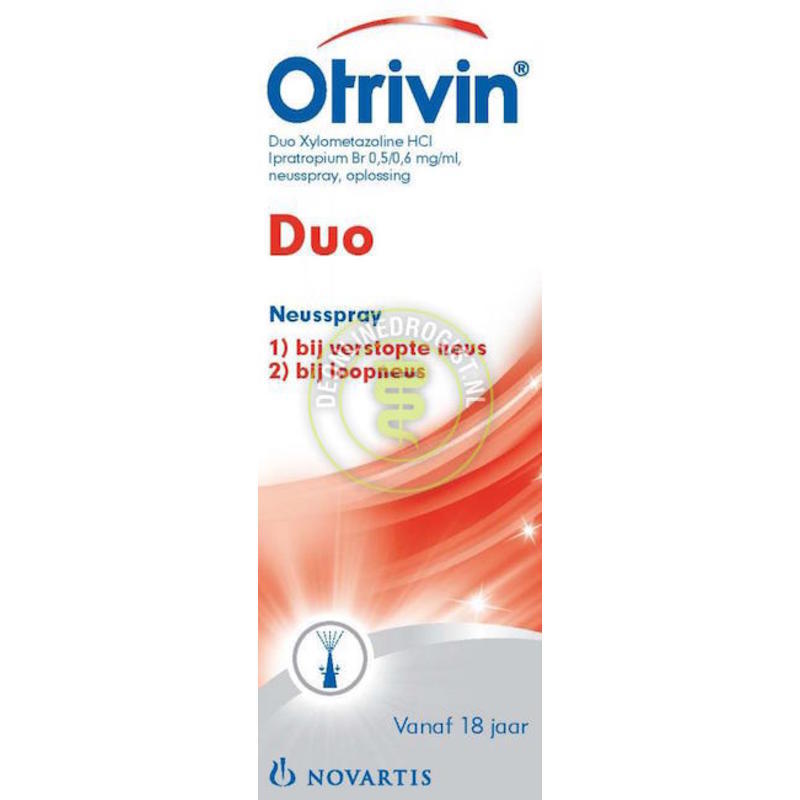 【荷兰DOD】Otrivin 安鼻灵 双重功效喷鼻剂 10ml