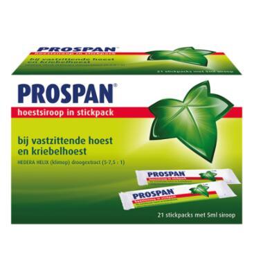 【荷兰DOD】Prospan 常春藤糖浆棒 21支 单支包装更方便卫生