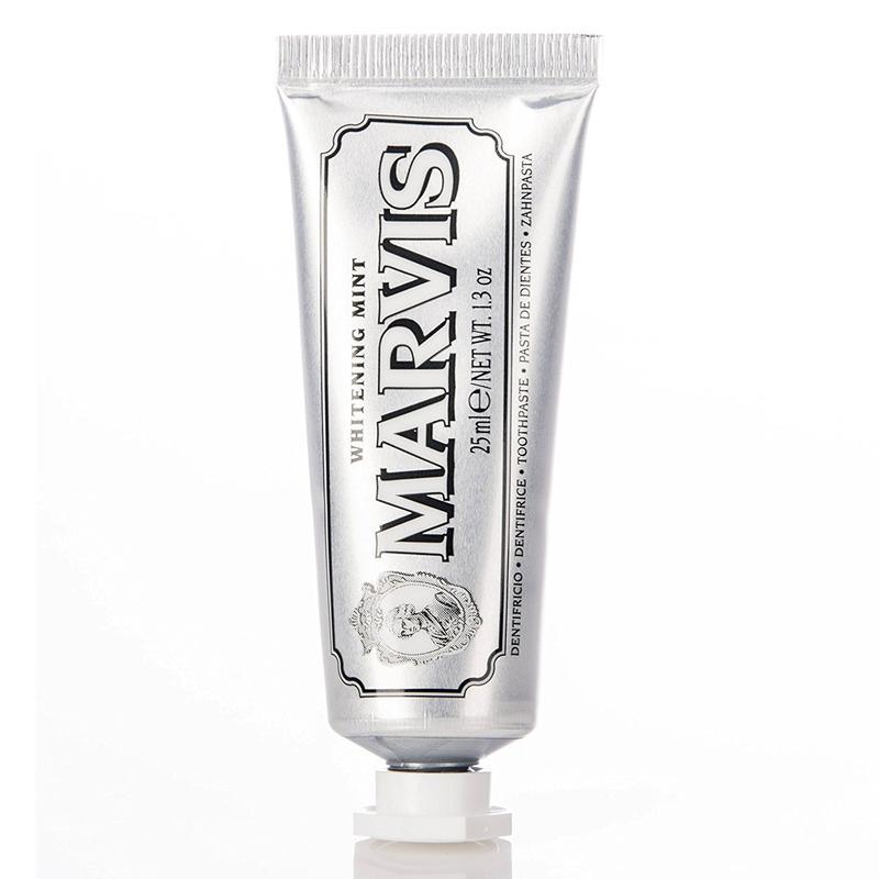 Marvis 马维斯 小号银色薄荷美白牙膏25 ml 美白牙齿 酷爽清新仅需€4.03