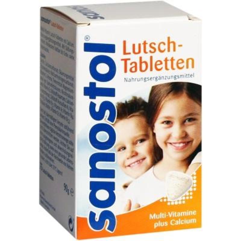 SANOSTOL 钙+多种维生素咀嚼片 钙片 75片仅需€11.97