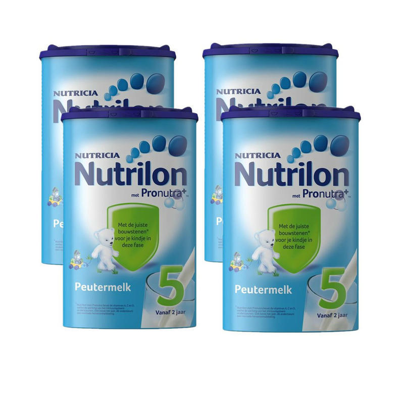 【荷兰DOD】Nutrilon 牛栏/诺优能 婴幼儿5段成长配方奶粉 4罐装 4x800g