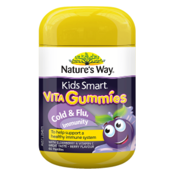 【澳洲CD药房】Nature's Way 儿童增强免疫力软糖 60粒 （增强抵抗力）