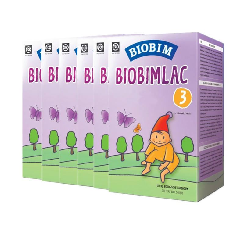 【荷兰DOD】Biobim 百牧元 有机婴幼儿配方奶粉 3段（适合10个月以上婴幼儿）6件装 6450g