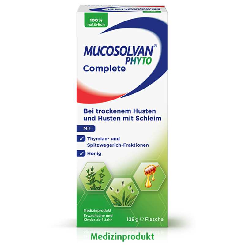 Mucosolvan沐舒坦天然植物蜂蜜止咳糖浆128g纯天然植物提取止咳化痰舒缓粘膜低至85折