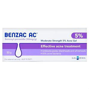 Benzac 5%温和控油去痘凝胶 50g
