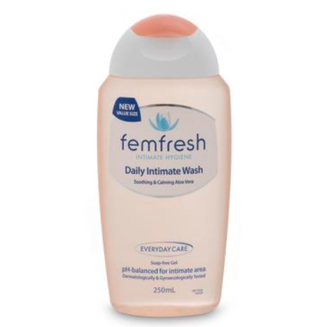 【澳洲PO药房】Femfresh 女性私处洗护液 日用型 250ml (温和清新/去除异味/孕妇适用）